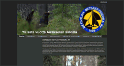 Desktop Screenshot of metsolanmetsastysseura.fi